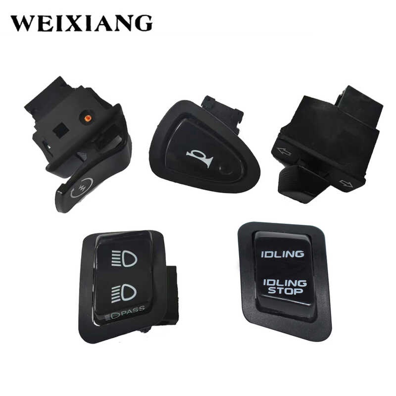 Motorcycle Switch Button Headlight Idling Itigil Ang Starter Horn Turn
