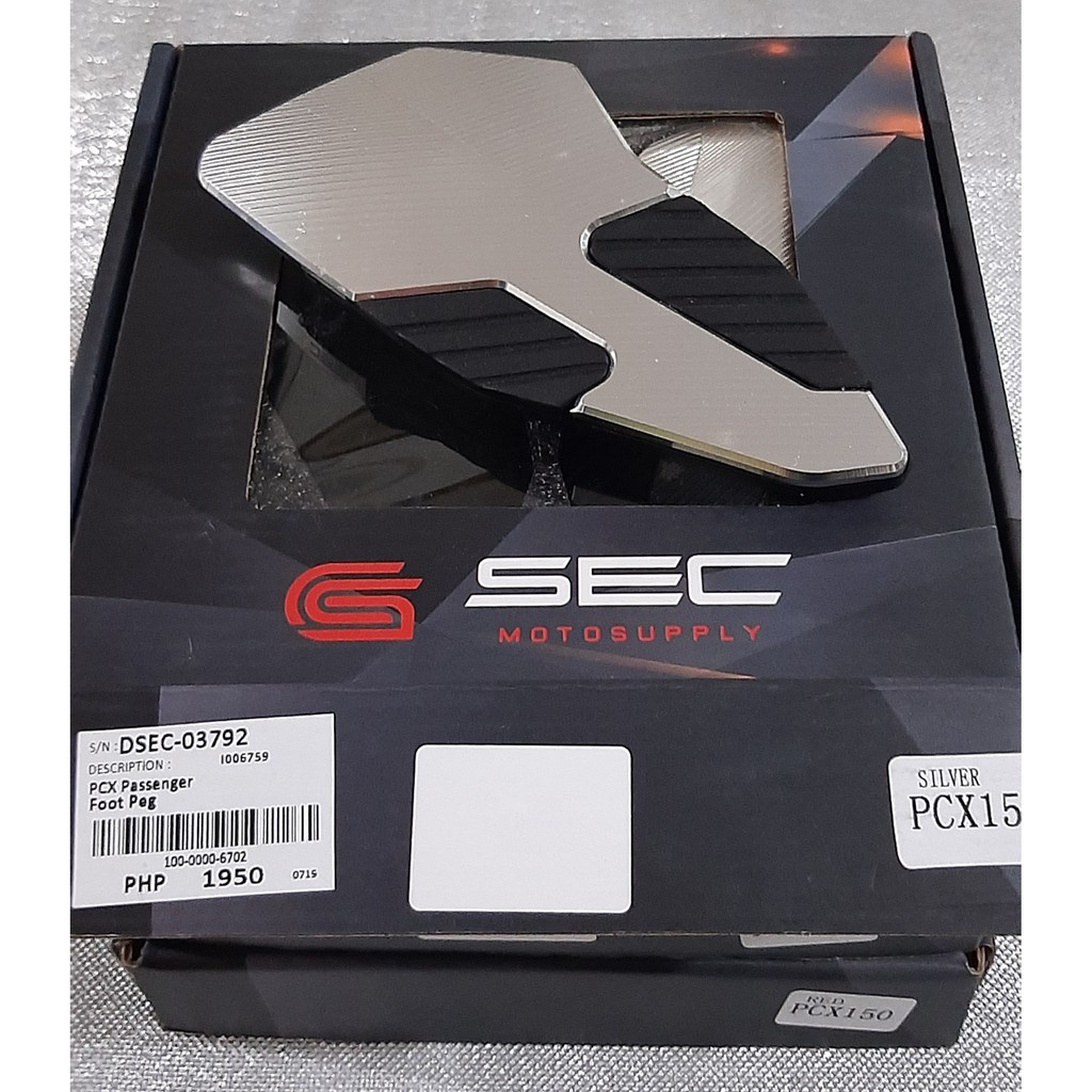 ♞PCX PASSENGER FOOT PEG | Shopee Philippines