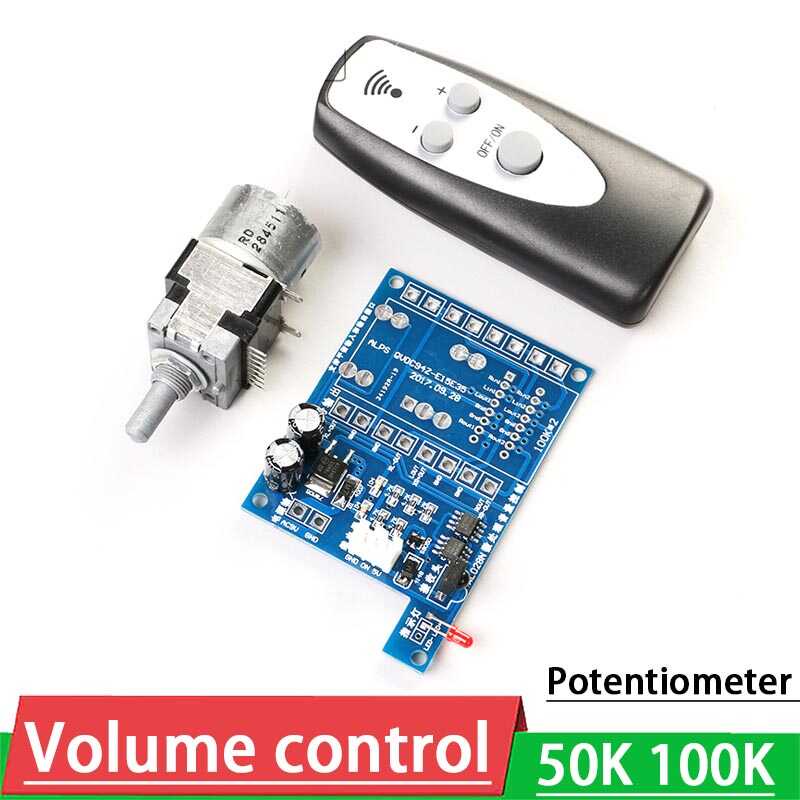 Volume control panel 50K 100K ALPS motor Potentiometer Remote Control