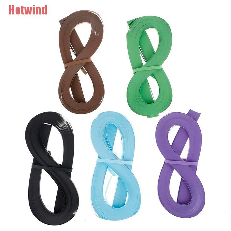 ♞HW 120Pcs/set Paper Quilling Strips Set 5mm 53cm Paper For Craft DIY