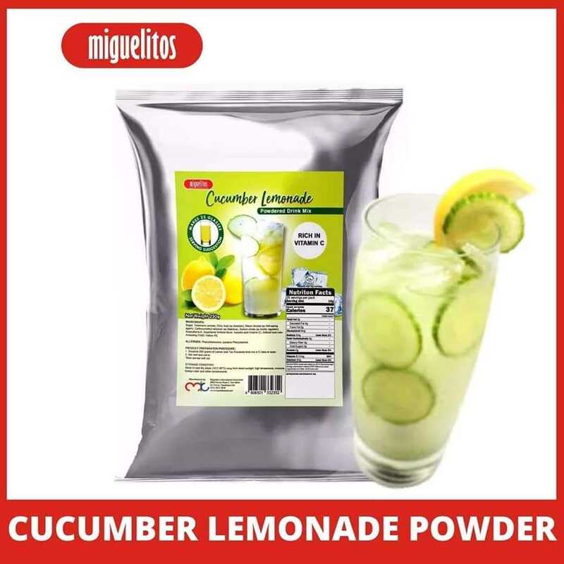 Cucumber Lemonade Juice Drink 500G | Shopee Philippines