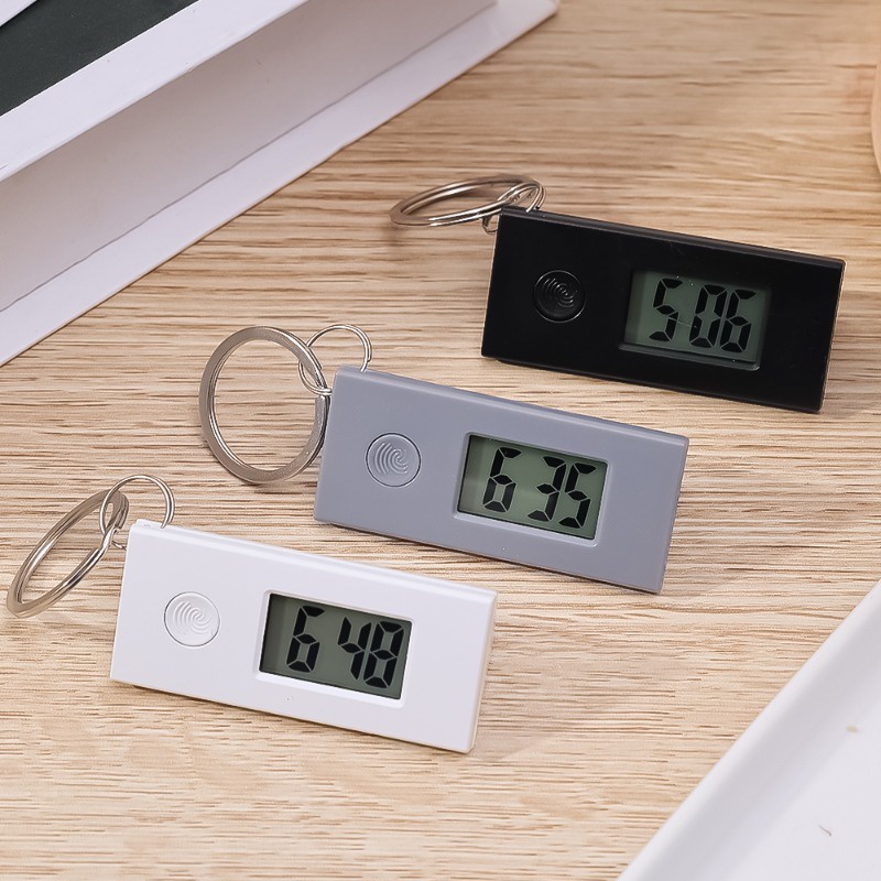 Backpack Hanging Keyring Pocket Clock / Portable Mini Electronic Clock ...