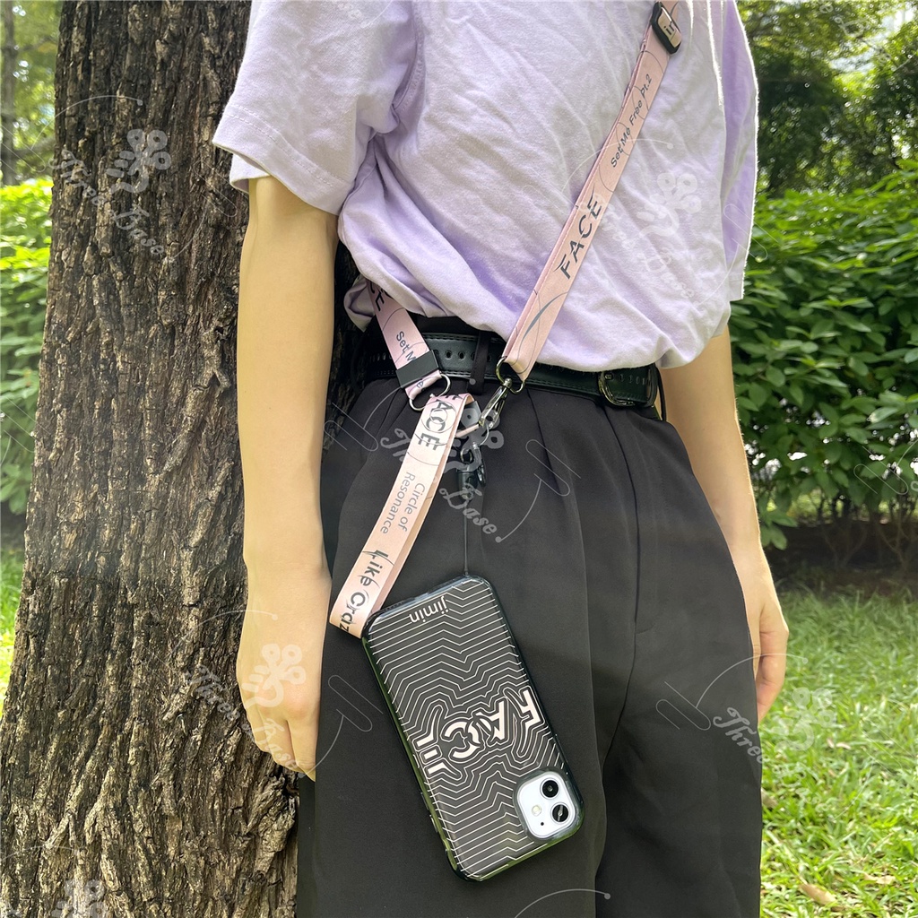 Outdoor Crossbody Shoulder Lanyard KPOP BTS7 Adjustable Long Phone ...