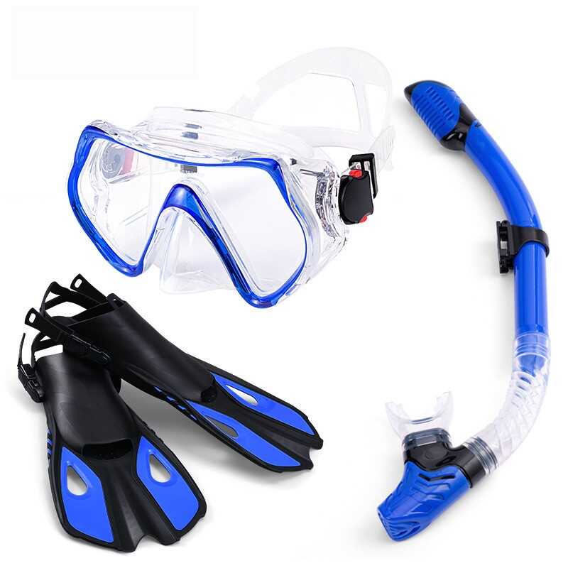 Swimming diving mirror, flipper diving mirror, breathing tube ...