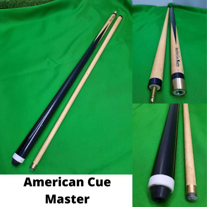 Black American Cue Master Billiards Playing Cuestick / ACM Tako ng