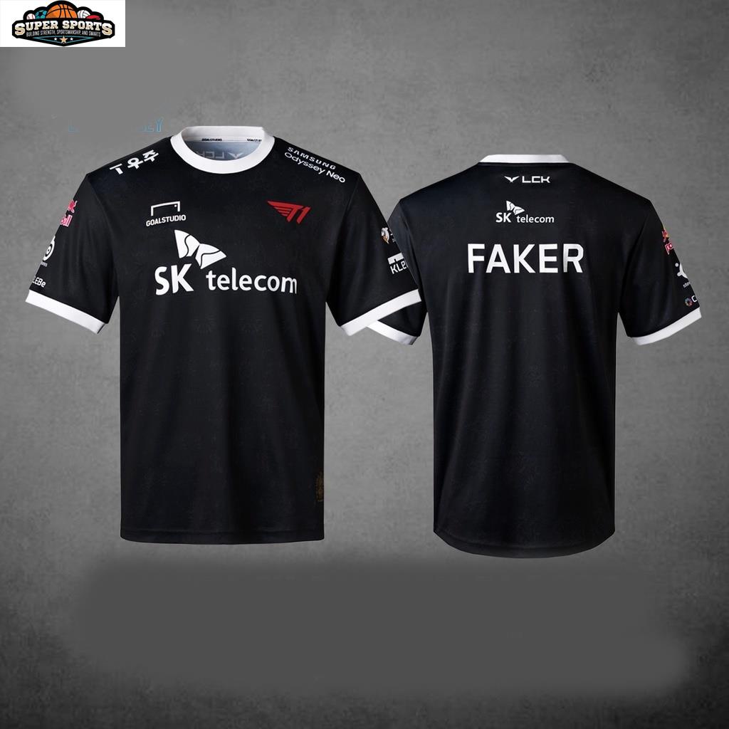 (Super Sports) Jersey SK TELECOM T1 ESPORT 2023 NEW | Shopee Philippines