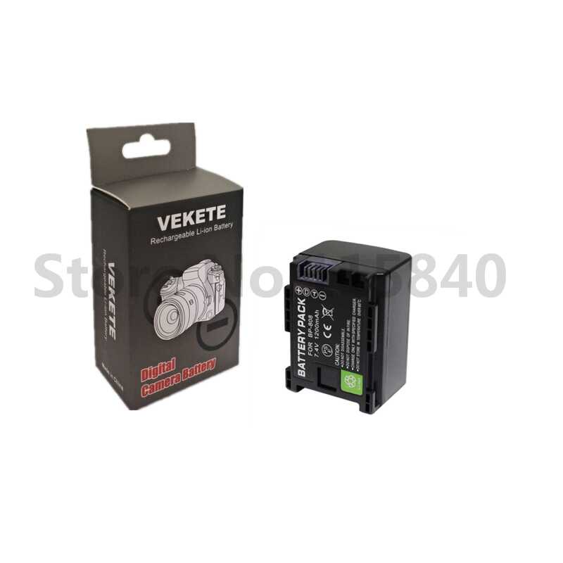 BP-808 BP-809 BP808 BP809 Camera Battery For Canon FS200 FS21 FS22 ...