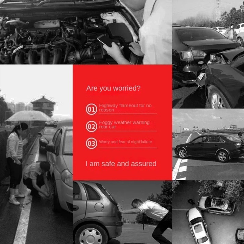 Auto Accessories / Portable Foldable Dangerous Failure Stop Sign / Car ...