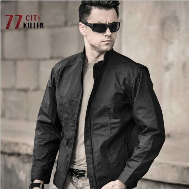 Stand Collar Military Tactical Jacket Special Forces Combat Camouflage