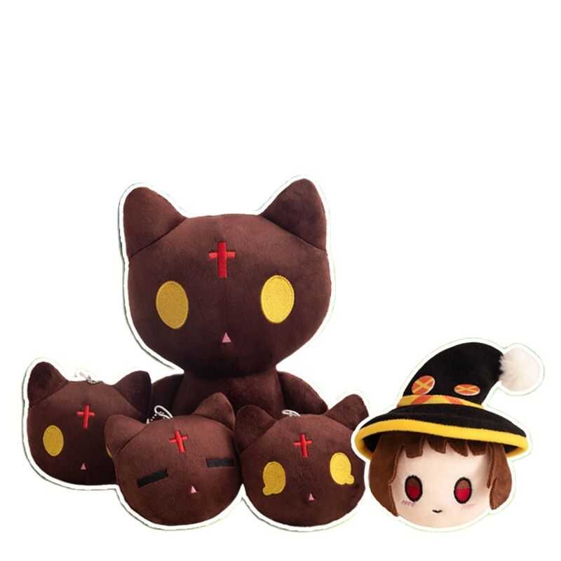 LY Anime Konosuba Mahusay Na Pandaigdigang Megumin Cat Peluche Plush ...