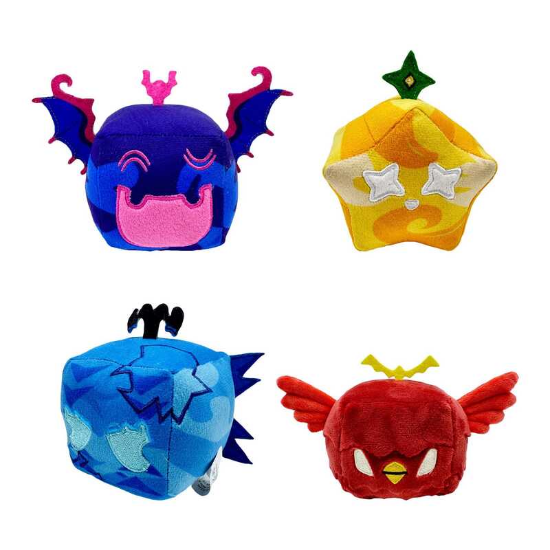 Blox fruit promo plushies