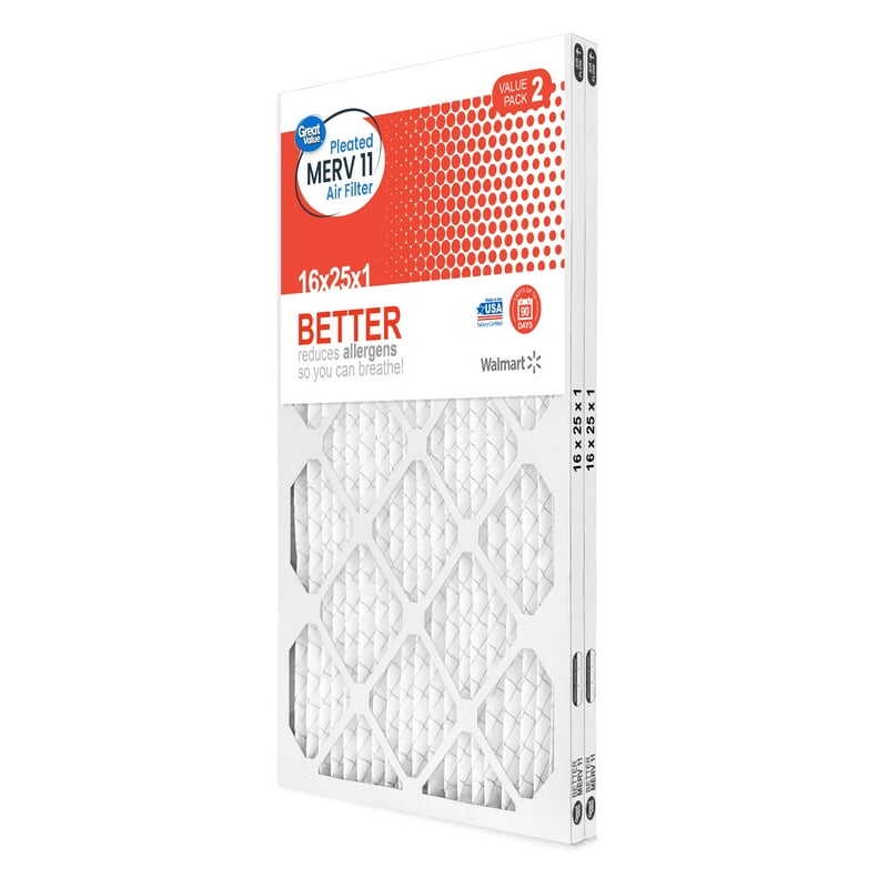 LY 16X25x1; MERV 11 MAS MAHuSAy NA HVAC Air And FurnAnce Filter ...