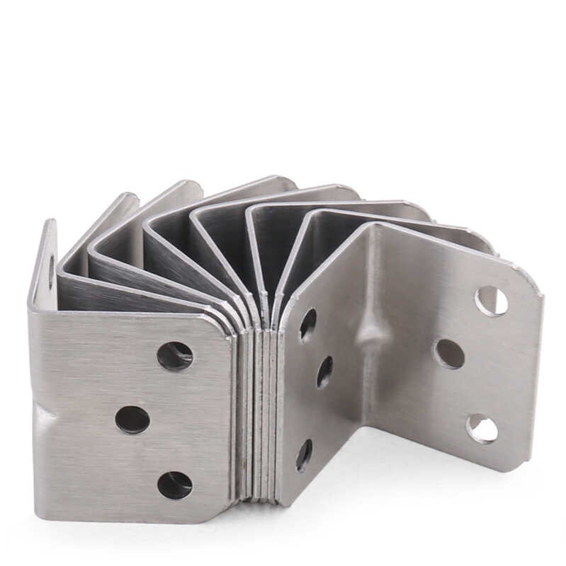 10pcs thicken stainless steel triangle fixed bracket 90degree right ...