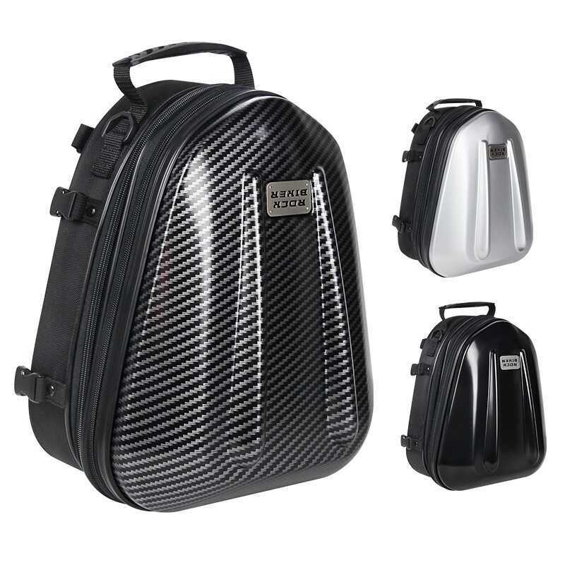 Rock Biker Motorcycle Rear Seat Bag Riding Knight Fuel Tank Bag Hard ...