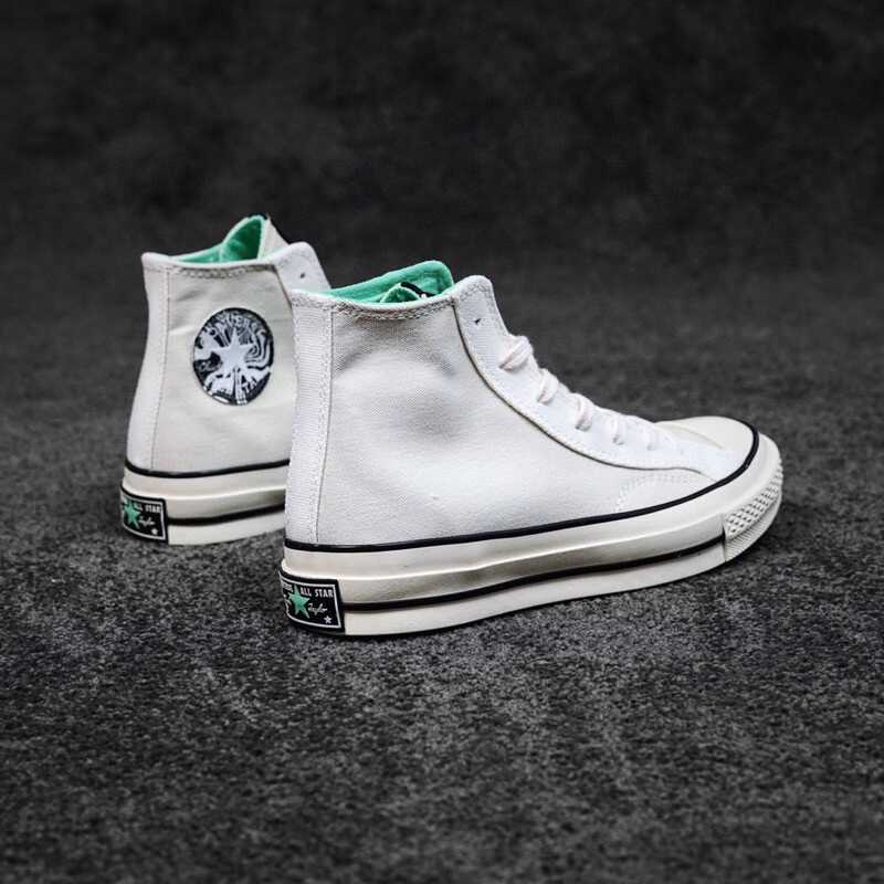 Chuck 70s New Summer New Splice White Green Contrast Canvas ShoesPH ...