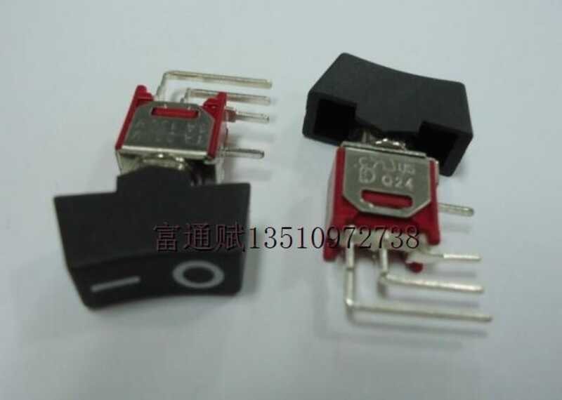 Deliwei Taiwan toggle switch boat type rocker shaking knob Q24 second ...