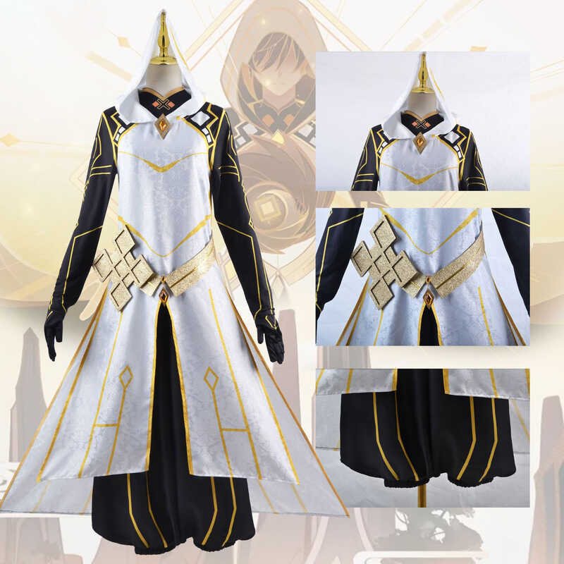 Genshin Impact cos costume Zhongli divine costume cos Morax complete ...