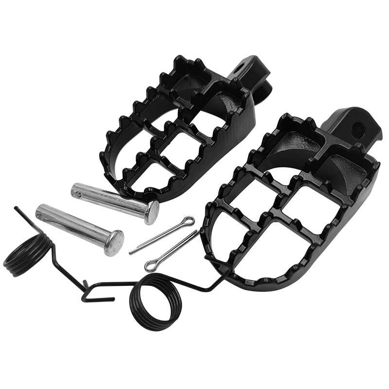 2Pcs Motorcycle Pegs Pedals Aluminum Footrest para sa Yamaha PW50 PW80 ...