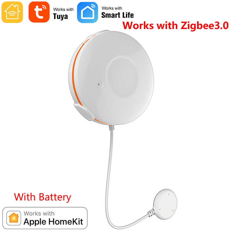 Gumawa sa HomeKit Water Sensor Zigbee 3.0 Wireless Flood Leak Detector