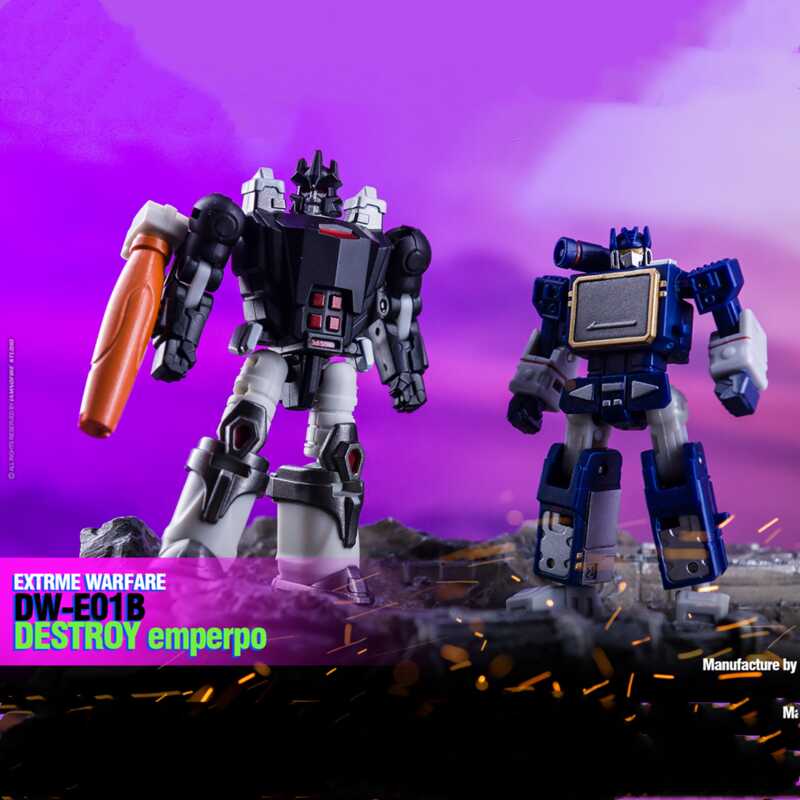 SKT Bagong Transformation Dr. WU Dw-E01b Gaatron Dw-E02 Soundwave ...