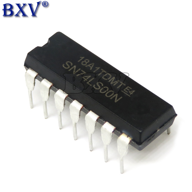thumbnail image 2 of 10PCS SN74LS06N DIP-14 Hex Inverter Buffers/Drivers – 74LS06, High-Voltage Outputs 2 of 6
