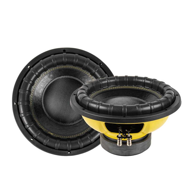 paper cone RMS 250W car speaker 12 Inch Subwoofer na may foam surround