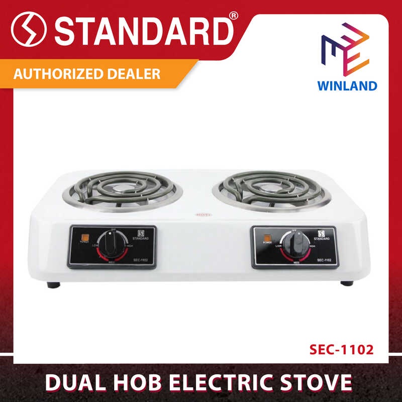 STANDARD Appliances by Winland SEC1102 Double Coil Electric Stove Shopee Philippines