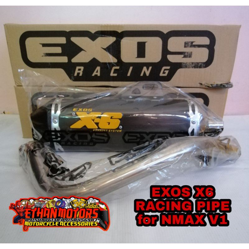 ♞EXOS X6 RACING PIPE FOR MIO SOULTY | Shopee Philippines