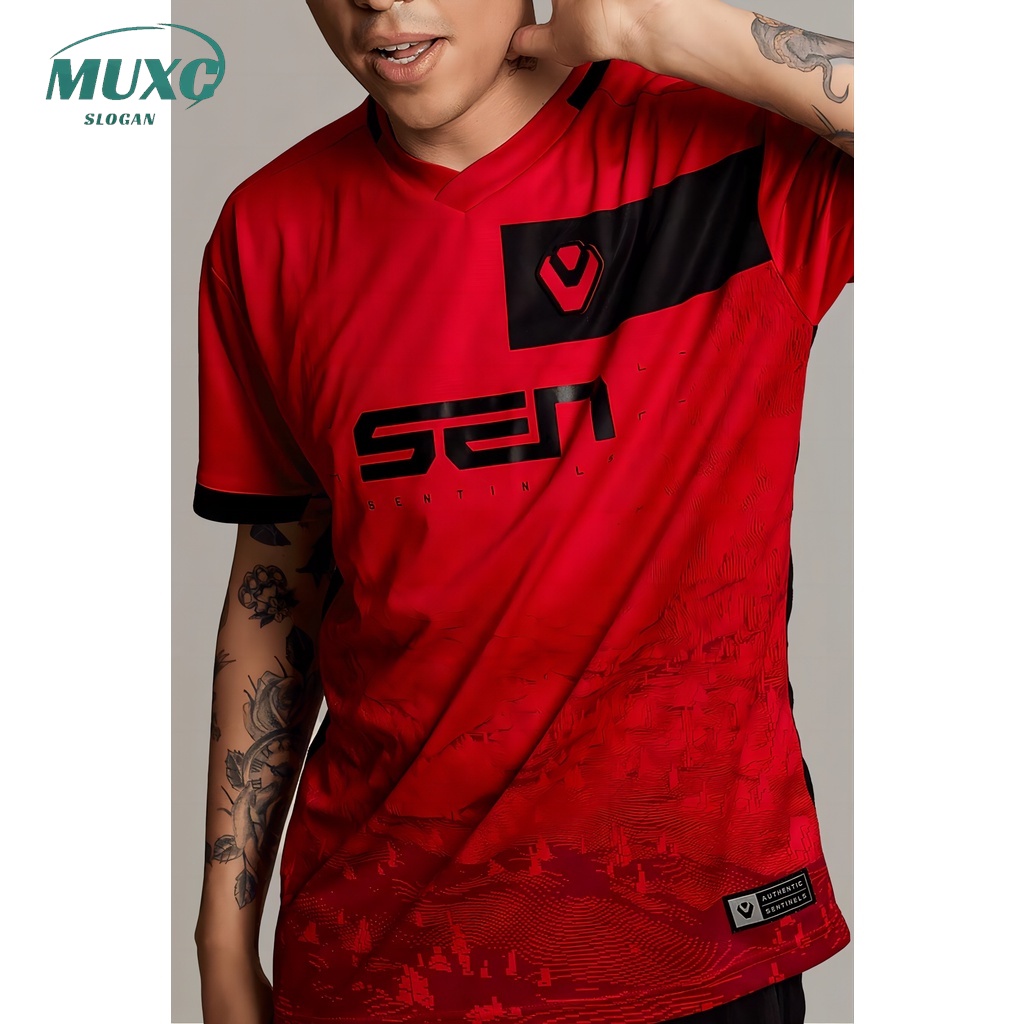 Sentinels Valorant 2023 Esports Jersey Game Player Fans Name Custom T ...