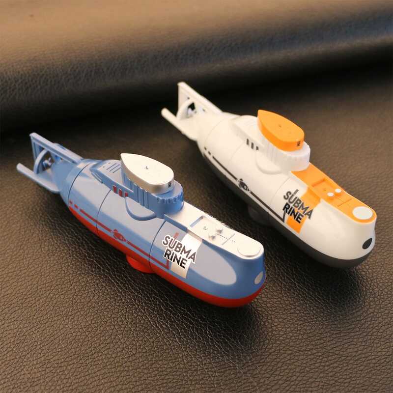 Mini RC Submarine 0.1m/s Speed Remote Control Boat Waterproof Diving ...