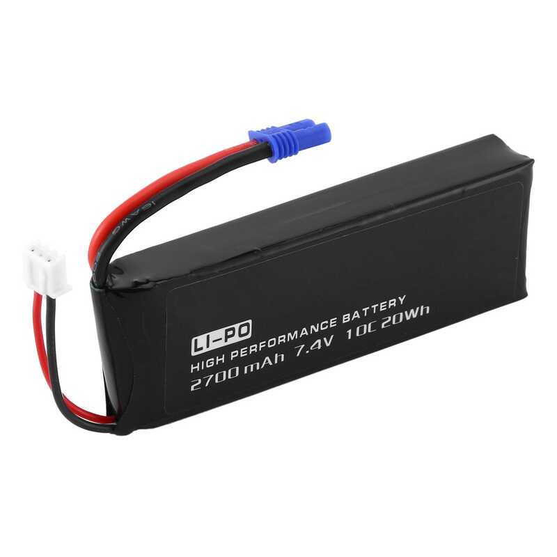 7.4V 2700mAh lipo battery for Hubsan H501C H501S X4 RC
