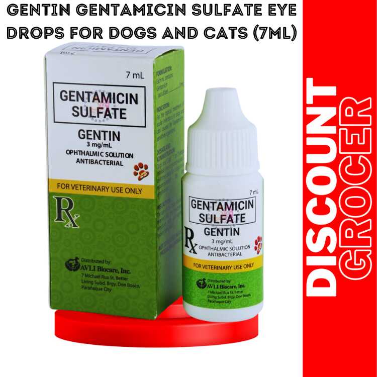 Gentin Gentamicin Sulfate Eye Drop 7ML Shopee Philippines