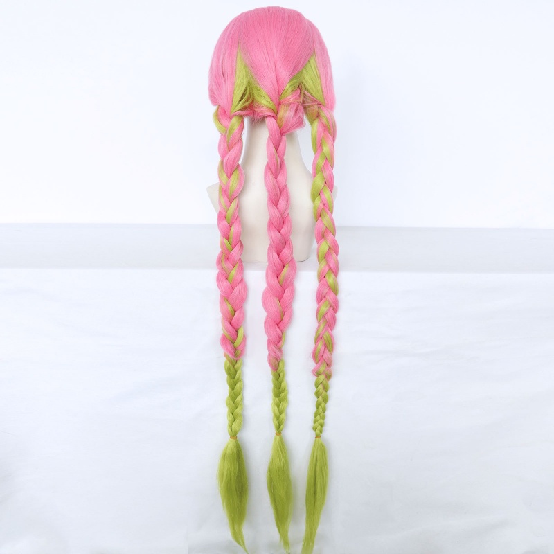 Kanroji Mitsuri Pink Cosplay Costume Kisatsutai Sexy Kimono Halloween ...