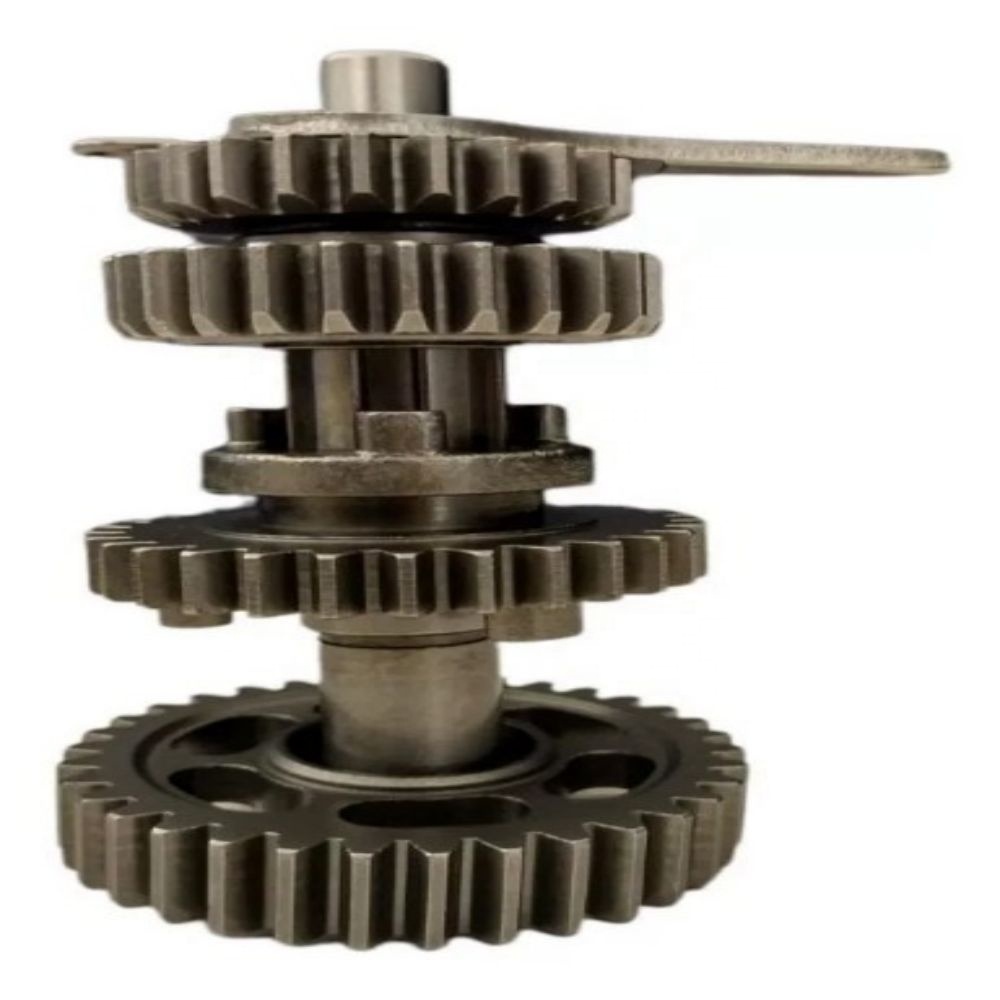 Spare part transmission motorcycle main shaft at countershaft main and counter shaft gear Para