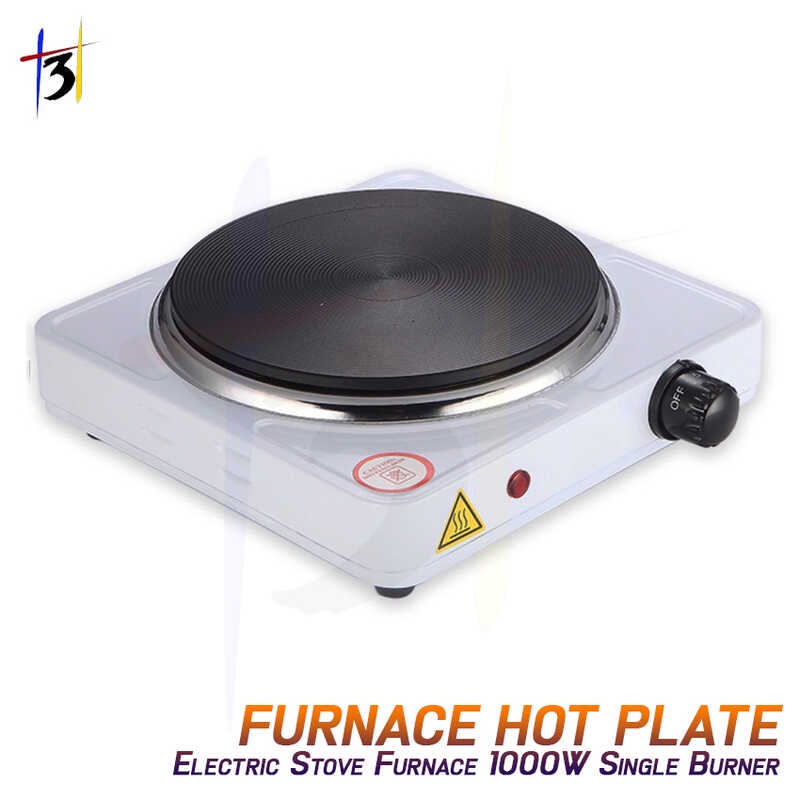 Portable Electric Hot Plate/Furnace Burner Single Stove 1000W | Shopee ...