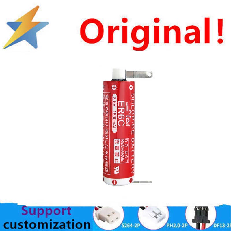 Maxell ER6C batterij voor MITSUBISHI F2-40BL FX2N-48M LS14500-MF PM