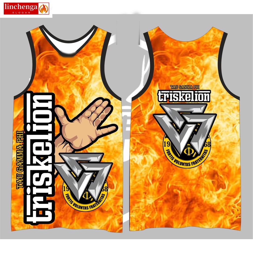 lincheng Full Sublimation Sleeveless Sando Full PrintSpandex Materials ...