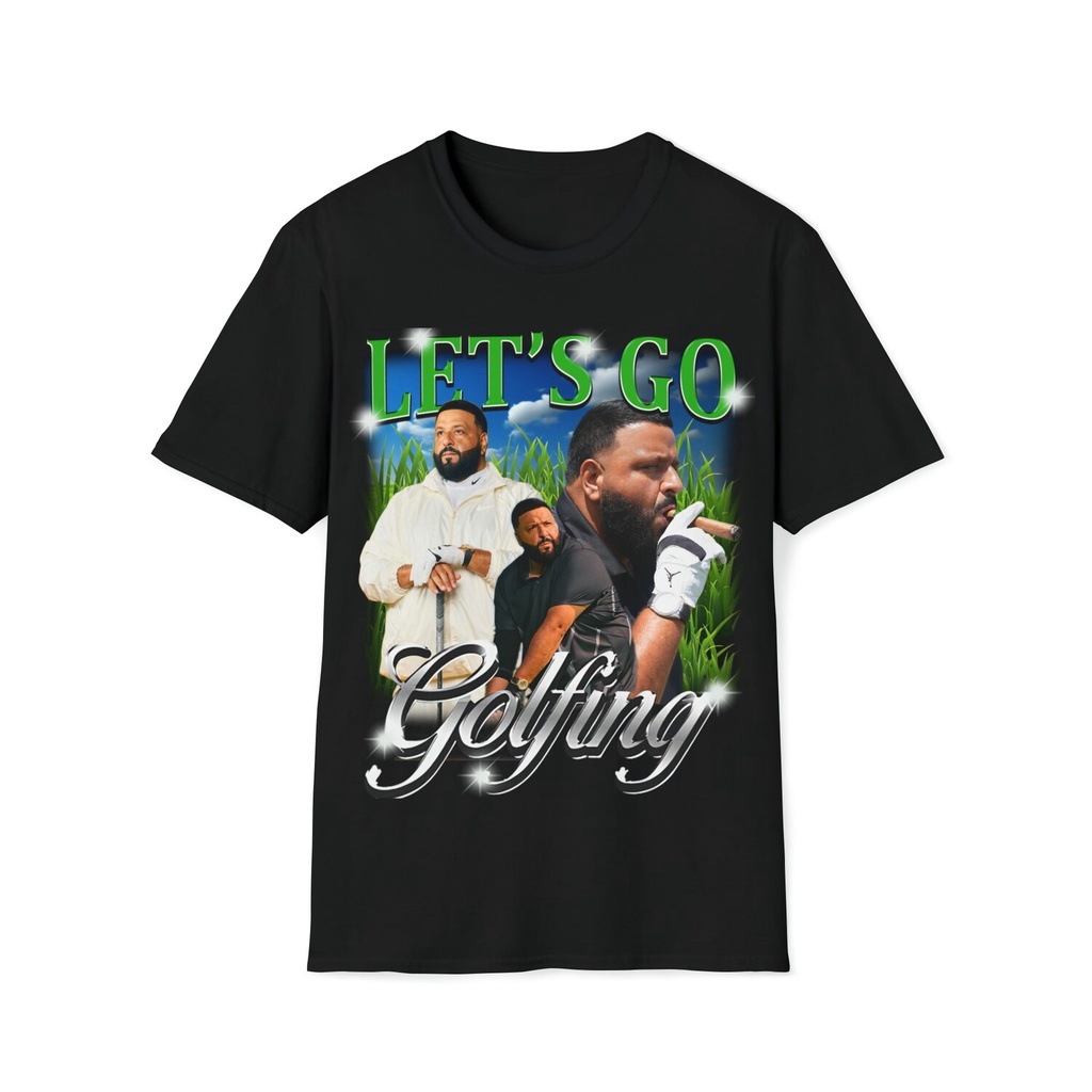 DJ Khaled Let's Go Golfing | Vintage 90s Rap Hip Hop Funny Meme Shirt ...
