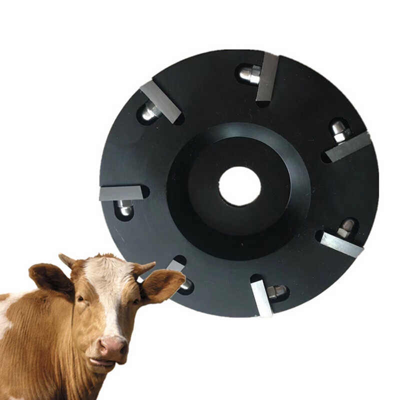 Cow Cattle Angle Grinder Livestock Sheep Hoof Trimming Cutter Disc para