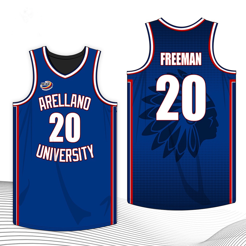 AU Arellano University NCAA Full Sublimated Basketball Jersey (TOP ...