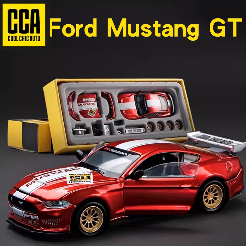 Mustang Metals Diecast Cars CCA 1/42 2018 Ford Mustang GT Alloy