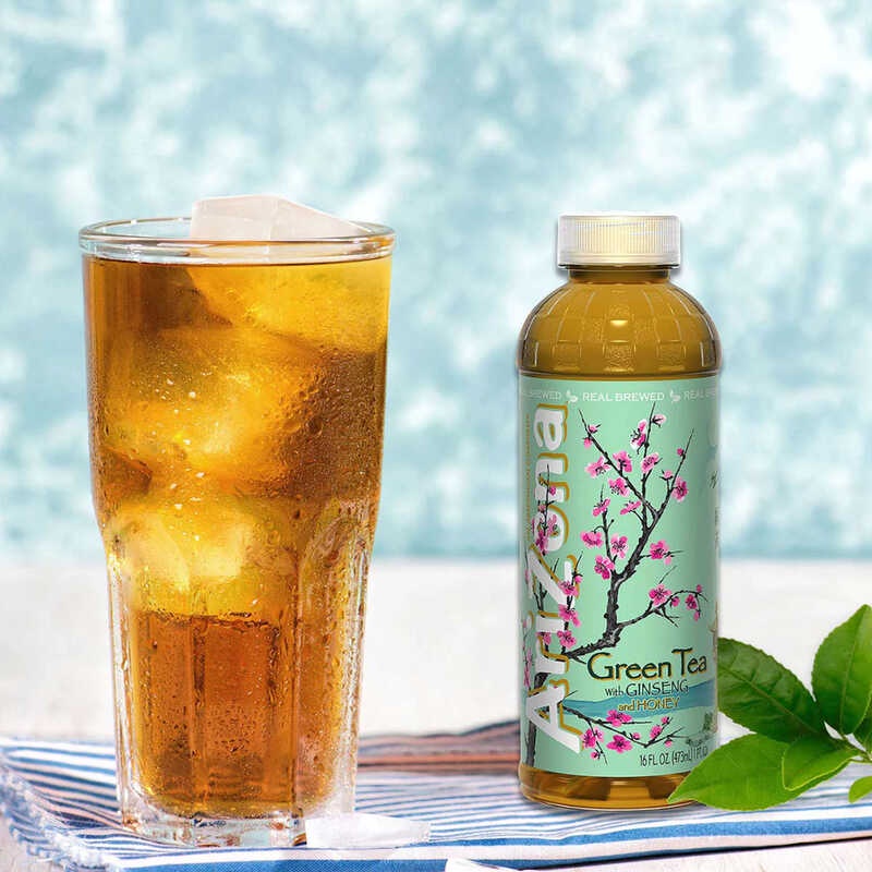 AriZona Green Tea with Ginseng and Honey 16oz Shopee Philippines