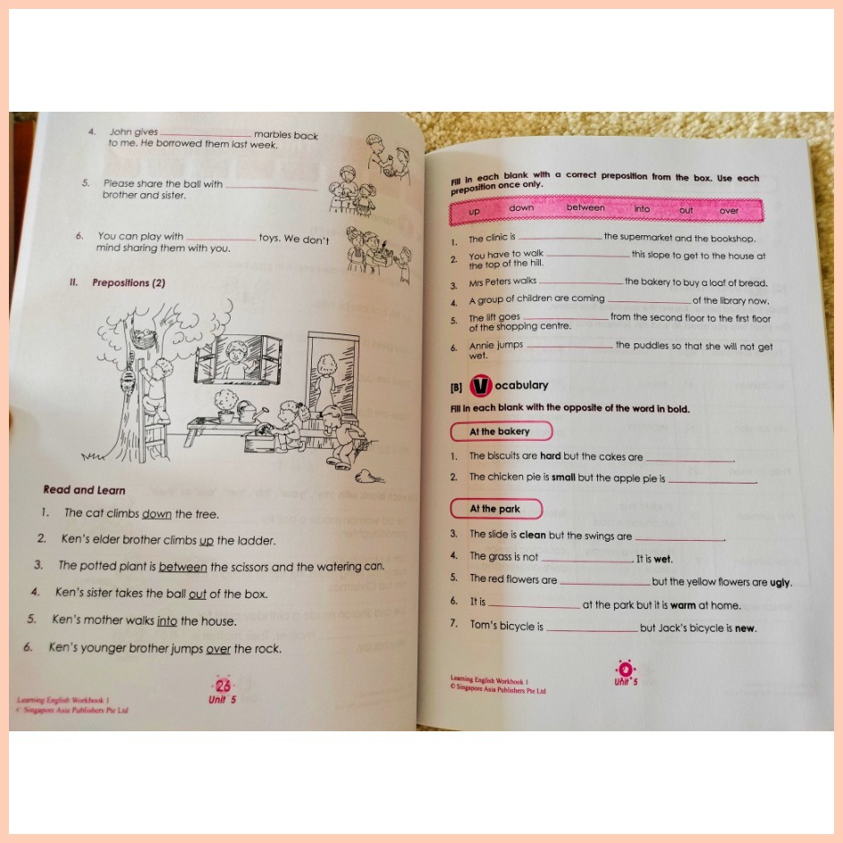 SAP Singapore Learning English for Grades 1 to 6 (Single Books ...