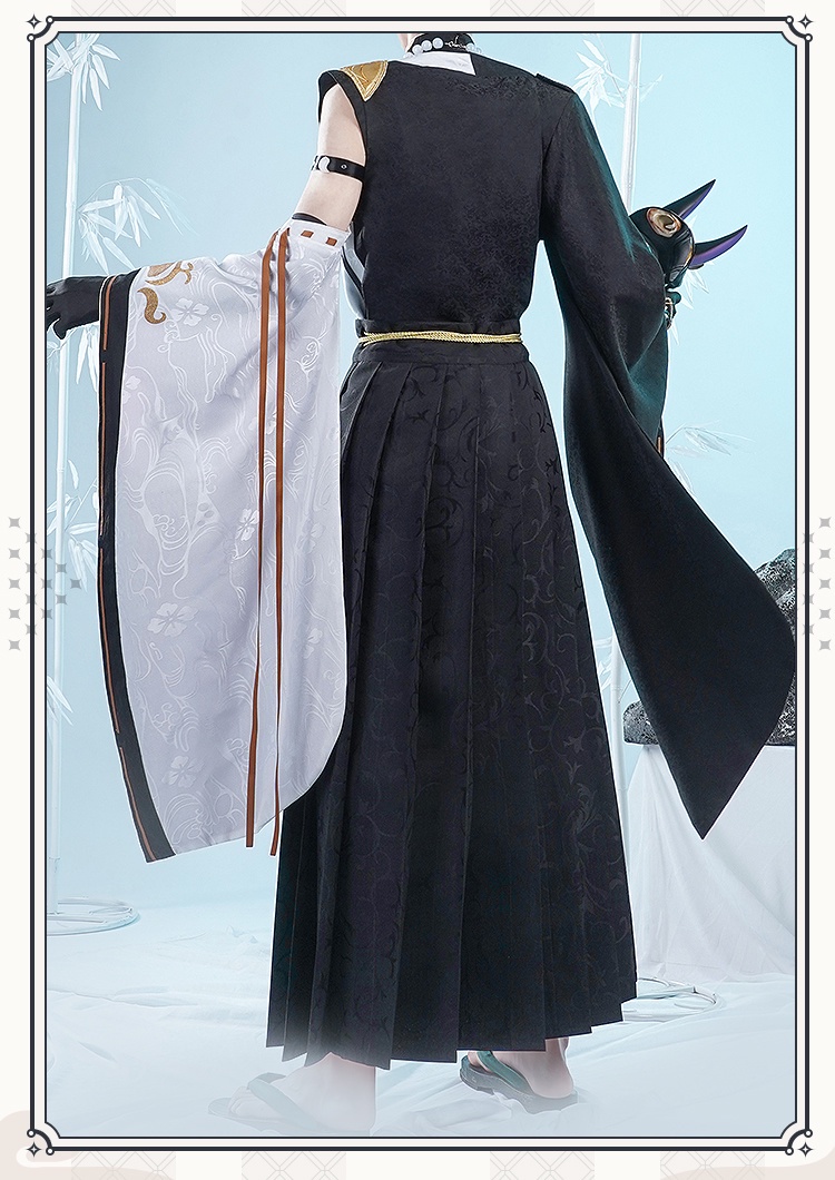【Xiao】Genshin Impact Cosplay Old-fashioned Protection Costume Wig For ...