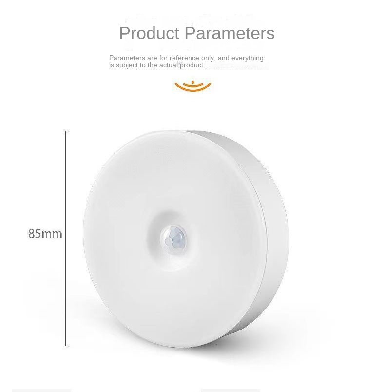 3 Colors Led Touch Lamp Small Night Lamp USB Rechargeable Wall Lamp ...