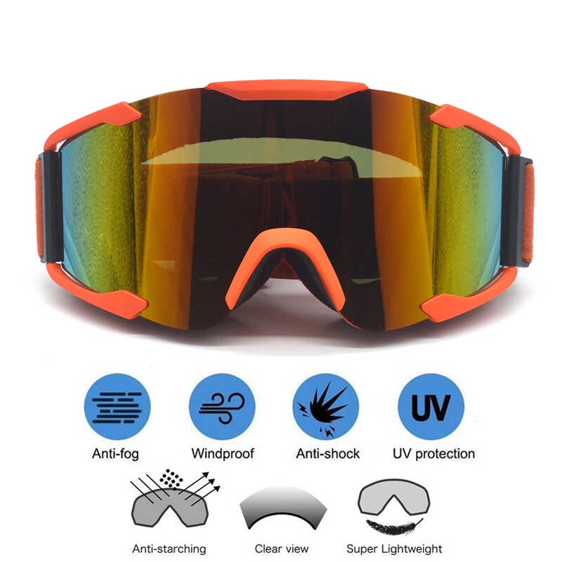 Motorcross Goggles Motorcycle Glasses ATV Ski Helmet Googles Off-Road ...