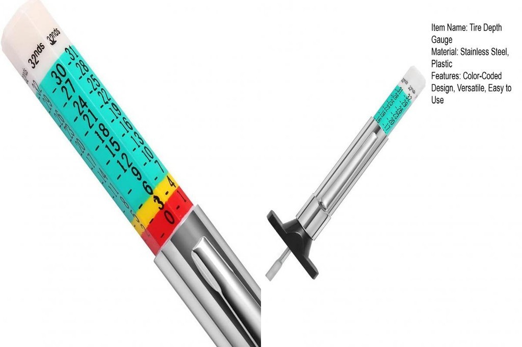 【COD】 Tread Depth Measurement Tool Professional Tire Tread Depth Gauge ...