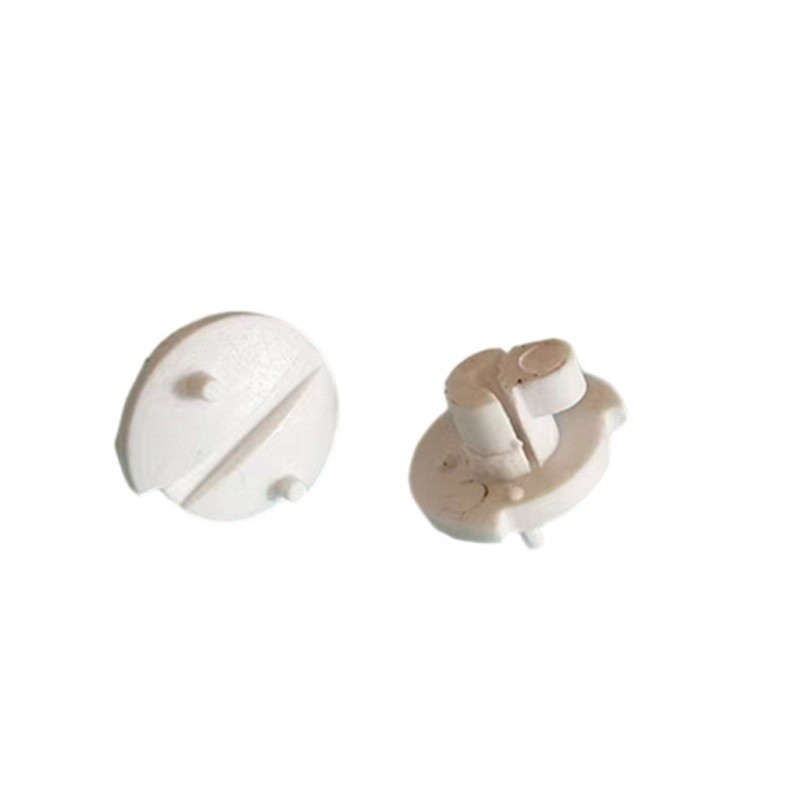 2 Clip Chiusura Invernale Per Frigorifero Camper Dometic – DS295176600 Beige ABS - Foto 2