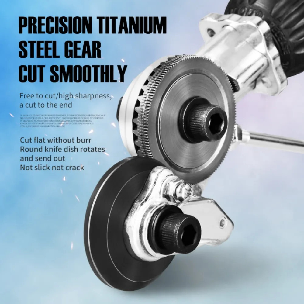 Electric Drill Metal Plate Cutter Metal Iron Tin Plate Quick Cutting ...