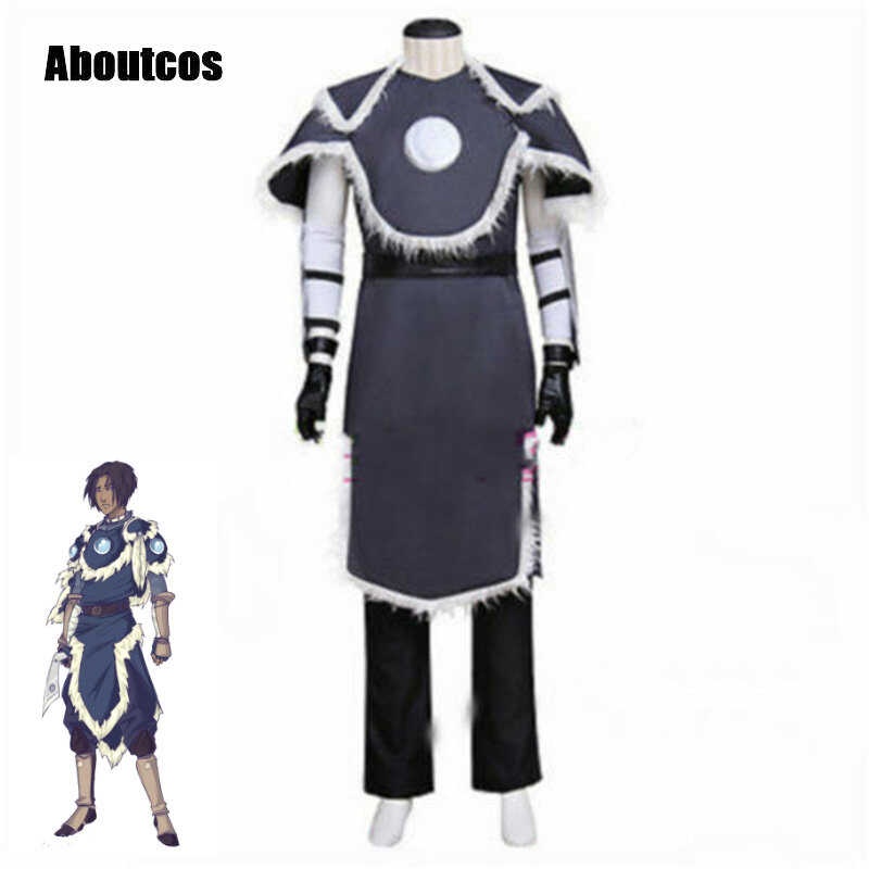 Aboutcos Anime Avatar The Last Airbender Sokka Cosplay Costume For Man ...